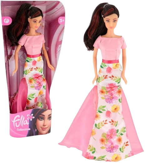 Fashion Collection Doll with Trendy Outfit, Hair and Accessories